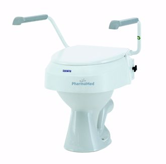 Image de Rehausse wc AQUATEC 900 avec accoudoirs escamotables et couv